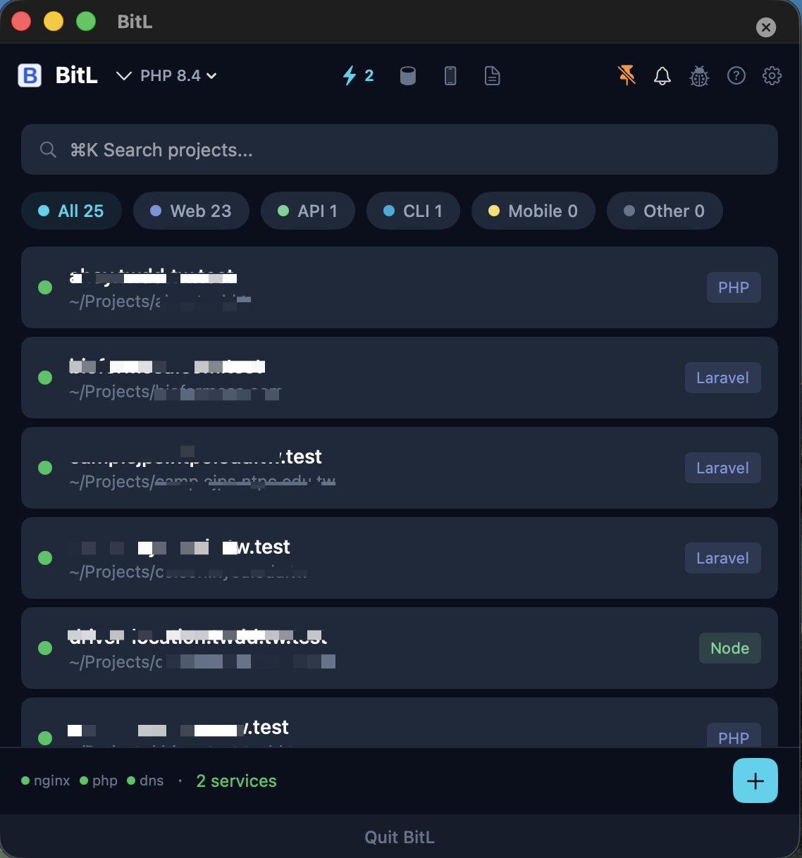BitL - macOS Development Command Center